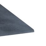 Επιφάνεια τραπεζιού Sizzle pakoworld Werzalit ανθρακί cement 80x80εκ πάχους 35mm - Image 3