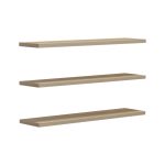 Ραφιέρα τοίχου Divar pakoworld sonoma 60x14.5x1.8εκ