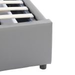 Κρεβάτι Circe pakoworld PU γκρι με αποθηκευτικό χώρο 150x200εκ - Image 6