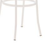 Καρέκλα Βιέννης pakoworld pe rattan μπεζ-μέταλλο εκρού - Image 6