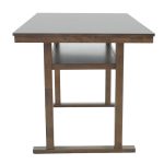 Τραπέζι μπαρ Tenor pakoworld φυσικό ξύλο rubberwood-ΜDF καρυδί 150x90x91.5εκ - Image 4