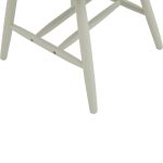 Καρέκλα Larus pakoworld φυσικό ξύλo rubberwood ανθρακί-λευκό 50x49x90εκ. - Image 6