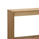 Κονσόλα Focused pakoworld MDF φυσικό 120x35x74εκ - Image 3