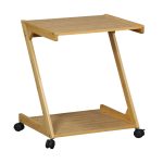Βοηθητικό τραπέζι Fit pakoworld MDF φυσικό 50x39x59εκ - Image 2
