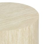 Βοηθητικά τραπεζάκια 2τεμ Zonar  pakoworld MDF σε όψη τραβερτίνας - Image 5