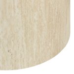 Βοηθητικά τραπεζάκια 2τεμ Zonar  pakoworld MDF σε όψη τραβερτίνας - Image 6
