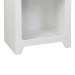 Βιβλιοθήκη Emersi pakoworld mdf σε λευκή απόχρωση 48x35x180εκ - Image 5