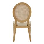 Καρέκλα Canco pakoworld φυσικό rubberwood-φυσικό rattan 50x53x98εκ - Image 5