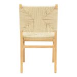 Καρέκλα Arten pakoworld σχοινί-rubberwood σε φυσική απόχρωση 60x55x85εκ - Image 5