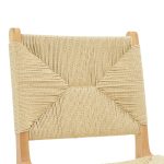Καρέκλα Arten pakoworld σχοινί-rubberwood σε φυσική απόχρωση 60x55x85εκ - Image 6