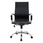 Καρέκλα γραφείου διευθυντή Valter pakoworld μαύρο pu 55.5x58x108εκ - Image 4