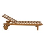 Ξαπλώστρα Weylar pakoworld ξύλο ακακίας φυσικό 60x193x30εκ - Image 4