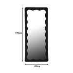 Καθρέπτης Werdy Inart ξύλο σε λευκή απόχρωση 65x2.4x170εκ - Image 2