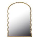 Καθρέπτης Megike Inart μέταλλο σε χρυσή απόχρωση 60x2x90εκ