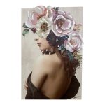 Πίνακας σε καμβά Bezira 3D Inart 60x3x90εκ