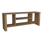 Έπιπλο τηλεόρασης Seref pakoworld σε oak απόχρωση 120x30x47εκ - Image 2