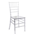 Καρέκλα Tiffany pakoworld διάφανο pc 38x38.5x88εκ