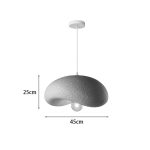 Φωτιστικό οροφής Ferecon pakoworld E27 ps μπεζ Φ45x25εκ - Image 3