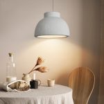 Φωτιστικό οροφής Jenila pakoworld E27 ps λευκό Φ59x40εκ - Image 2