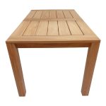 Τραπεζαρία 7τεμ Granny-Pablo pakoworld teak ξύλο σε φυσική-μπεζ απόχρωση 160x90x76εκ - Image 6
