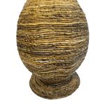 Διακοσμητικό βάζο Strail Inart banana rope σε φυσική απόχρωση Φ40x100εκ - Image 3