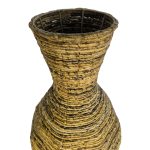 Διακοσμητικό βάζο Lerpon Inart banana rope σε φυσική απόχρωση Φ40x100εκ - Image 2