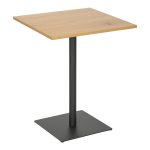 Τραπέζι Nerobian pakoworld mdf σε sonoma απόχρωση 60x60x75εκ - Image 4