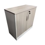 Ντουλάπι γραφείου Armadi pakoworld σε sonoma-λευκή απόχρωση 80x40x80εκ - Image 2