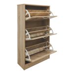Παπουτσοθήκη Savaz pakoworld σε sonoma απόχρωση 60x24x114εκ - Image 2