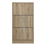 Παπουτσοθήκη Savaz pakoworld σε sonoma απόχρωση 60x24x114εκ - Image 4