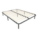 Κρεβάτι-υπόστρωμα Amaso pakoworld μεταλλικό μαύρο 160x200x28εκ - Image 2