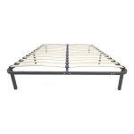 Κρεβάτι-υπόστρωμα Amaso pakoworld μεταλλικό μαύρο 160x200x28εκ - Image 3