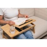 Τραπέζι Laptop Πτυσσόμενο Μπαμπού - Image 6