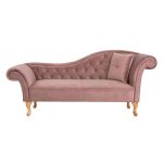 ΑΝΑΚΛΙΝΔΡΟ T.CHESTERFIELD ΣΑΠΙΟ ΜΗΛΟ ΒΕΛΟΥΔΟ NIOVI HM3008.05 ΔΕΞΙ ΜΠΡΑΤΣΟ 187x61x82Y - Image 3