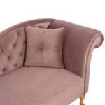 ΑΝΑΚΛΙΝΔΡΟ T.CHESTERFIELD ΣΑΠΙΟ ΜΗΛΟ ΒΕΛΟΥΔΟ NIOVI HM3008.05 ΔΕΞΙ ΜΠΡΑΤΣΟ 187x61x82Y - Image 5