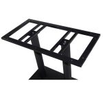 ΒΑΣΗ ΜΕΤΑΛΛΙΚΗ ΜΑΥΡΗ 70X38X72εκ. HM409 - Image 4