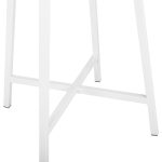 ΒΑΣΗ ΜΠΑΡ ΤΕΣΣΕΡΑ ΠΟΔΙΑ TS952 ΛΕΥΚΗ 48.5x47.5x104 cm. - Image 5