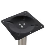 ΒΑΣΗ ΤΡΑΠΕΖΙΟΥ INOX HM421 ΜΕ ΡΕΓΟΥΛΑΤΟΡΟΥΣ 40x40x72Y εκ. - Image 4