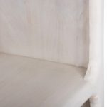 ΒΙΒΛΙΟΘΗΚΗ HANDYR HM9707 ΜΑΣΙΦ ΞΥΛΟ MANGO ΣΕ ΛΕΥΚΟ ΧΡΩΜΑ 100x35x165Yεκ. - Image 6