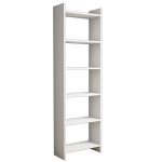 ΒΙΒΛΙΟΘΗΚΗ CLASSIKER HM9226.11 ΜΕΛΑΜΙΝΗΣ ΛΕΥΚH 48,5x22x160Υεκ. - Image 4