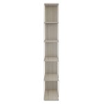 ΒΙΒΛΙΟΘΗΚΗ ΜΕΛΑΜΙΝΗΣ MINI TARS SONOMA ΛΕΥΚΟ HM2241.11 65x22-24x146Υεκ. - Image 5