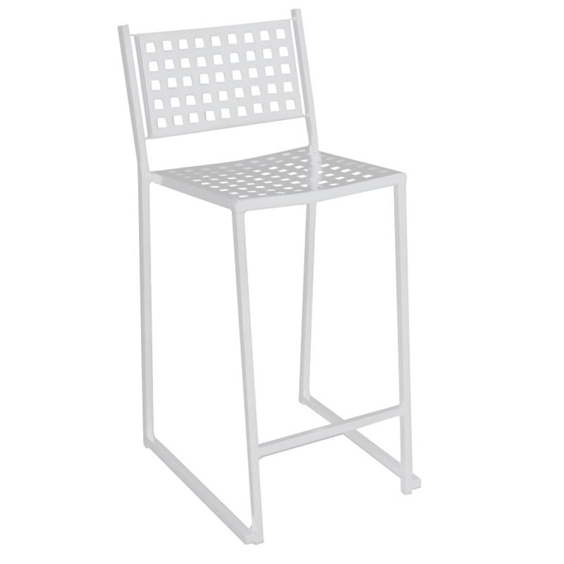 caprice-skambo-bar-metal.aspro-enlarge CAPRICE Σκαμπό BAR-Pro με Πλάτη Στοιβαζόμενο, Μέταλλο Βαφή Άσπρο - Image 1