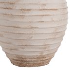 ΔΙΑΚΟΣΜΗΤΙΚΟ ΒΑΖΟ ΔΑΠΕΔΟΥ PYDNA HM7932 ΤΕΡΑΚΟΤΑ ΣΕ ANTIQUE ΛΕΥΚΟ ΜΠΕΖ ΧΡΩΜΑ Φ28x35Yεκ. - Image 5