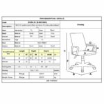BF2101 Πολυθρόνα-Pro Γραφείου με Ανάκλιση, Γκρι Mesh - Μαύρο PU - Image 3