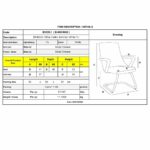 BF4800V Πολυθρόνα Γραφείου Επισκέπτη, Μέταλλο Χρώμιο, PU  Άσπρο - Image 7