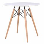 ART Wood Τραπέζι, Πόδια Οξιά Φυσικό, Επιφάνεια MDF Άσπρο - Image 2