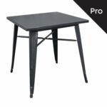 RELIX Τραπέζι Dining-Pro, Μέταλλο Βαφή Antique Black - Image 2