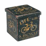ORION Σκαμπό Αποθηκευτικό - Βοηθητικό, PU Deco Bike - Image 2