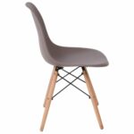 ART Wood Καρέκλα Τραπεζαρίας,  Πόδια Οξιά, Κάθισμα PP Sand Beige - 1 Step K/D - Pro - Image 3