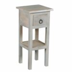 MAISON CLASSIC Έπιπλο Stand, Ξύλο Mango Antique Άσπρο - Image 2